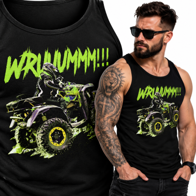 TANK TOP ŚMIESZNY  WRUUUMMM